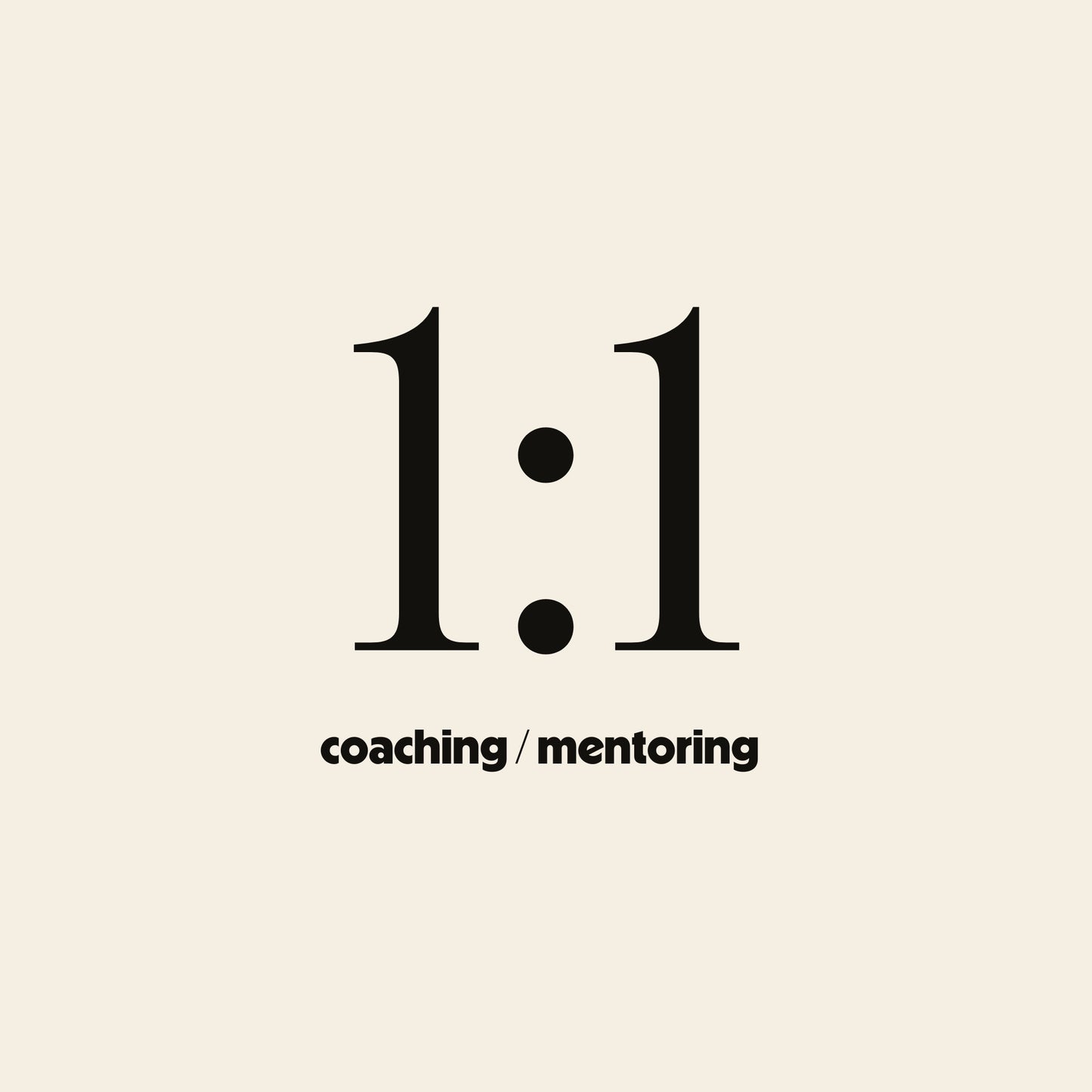 1:1 Coaching Session